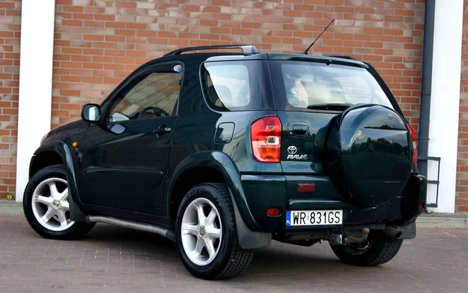 Toyota RAV4 cena 32900 przebieg: 115736, rok produkcji 2000 z Radom małe 596